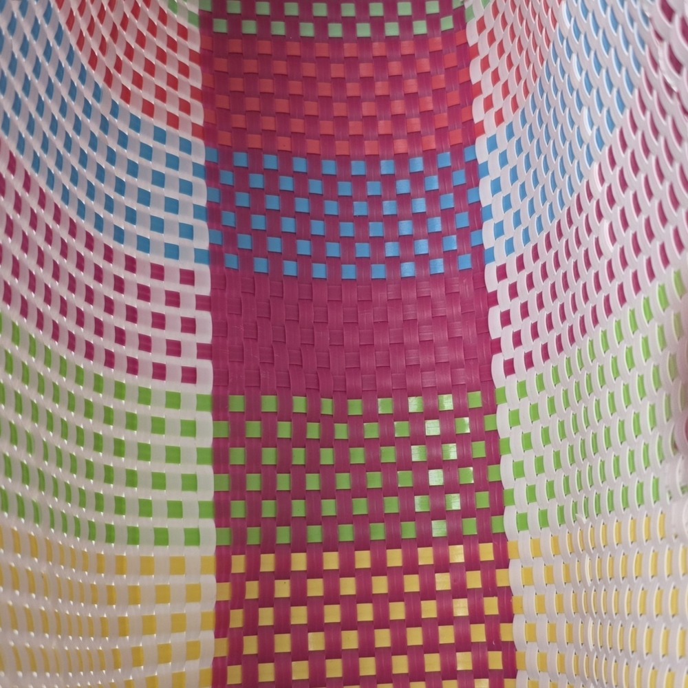 NEW Lilly Pulitzer Tote Bag All-weather Woven Recycled Plastic #0556 - Picture 4 of 4